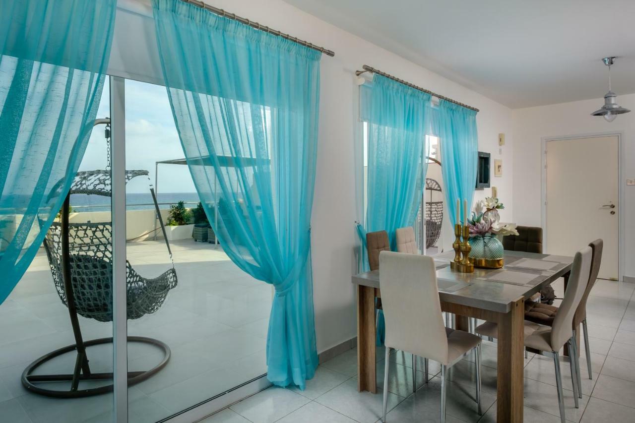The Coral Penthouse Leilighet Lárnaka Eksteriør bilde